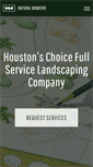 Mobile Screenshot of houstonlandscaper.org